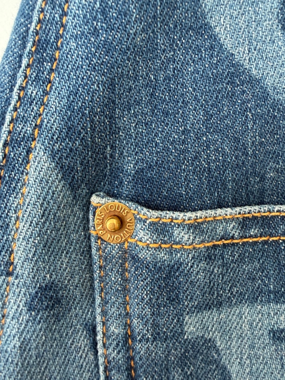 Louis Vuitton 2021 Mini Denim Dress - Picture 8 of 9